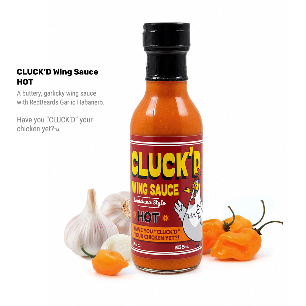 
                  
                    CLUCK'D Wing Sauce HOT
                  
                