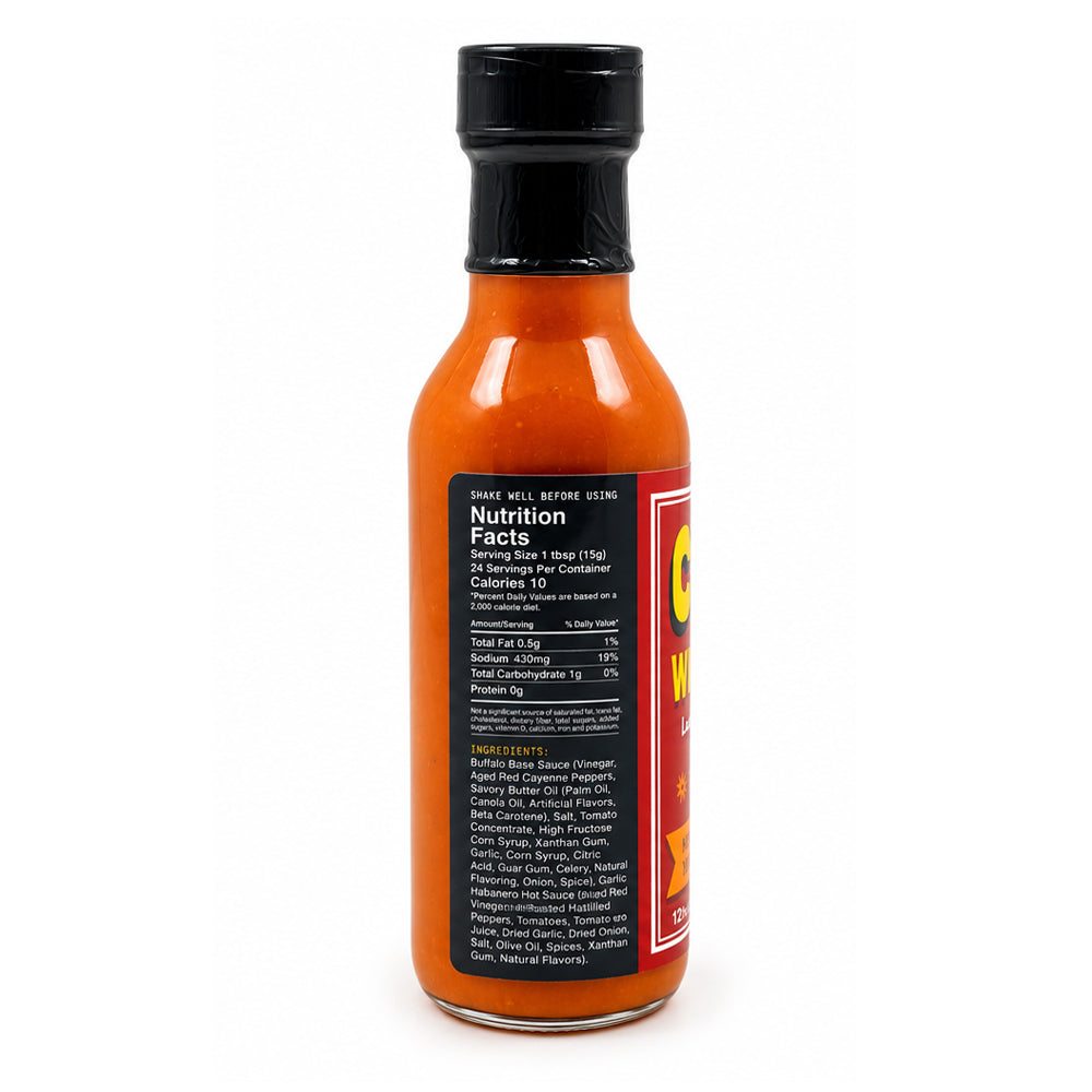 
                  
                    CLUCK'D Wing Sauce HOT
                  
                