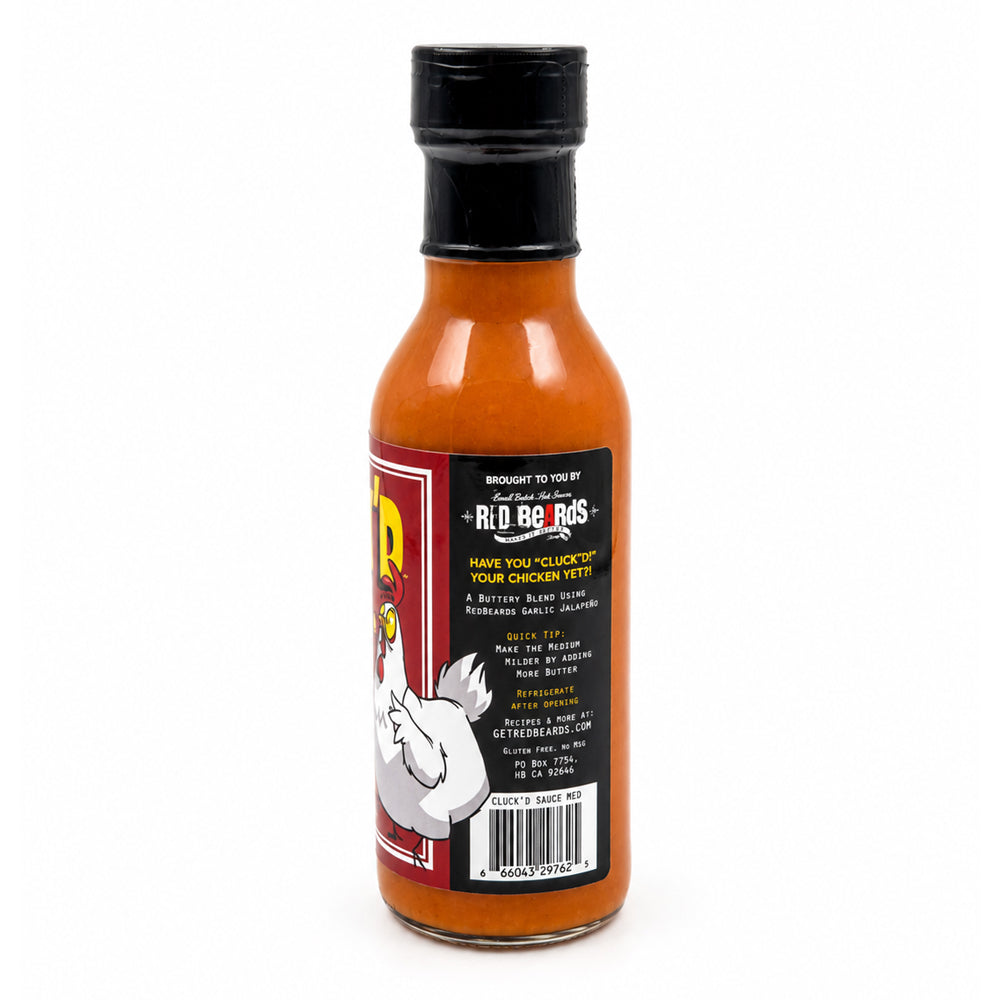 
                  
                    CLUCK'D Wing Sauce MEDIUM
                  
                
