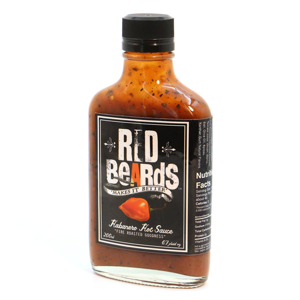 Fire Roasted Habanero Hot Sauce Redbeards Hot Sauce